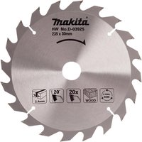 Makita Wood Cutting Circular Saw Blade 235mm 20T 30mm