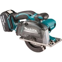Makita DCS552 18v LXT Cordless Metal Saw 136mm 2 x 5ah Li-ion Battery Charger Case