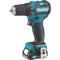 Makita DF332D 12v CXT Cordless Brushless Drill Driver 2 x 2ah Li-ion Battery Charger Case