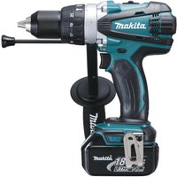 Makita DHP458Z Keyless Cordless, Type G - British 3-Pin 18 V 1.5 → 13 mm 58 Nm 2000rpm