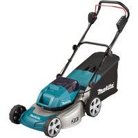 Makita DLM460 Twin 18v LXT Cordless Brushless Rotary Lawnmower 460mm No Batteries No Battery Charger