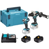 DLX2549TJ 18v LXT Cordless Combi Drill Impact Driver Kit