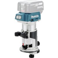 Makita DRT50 18v LXT Cordless Brushless Plunge Router and Trimmer Kit No Batteries No Battery Charger Case