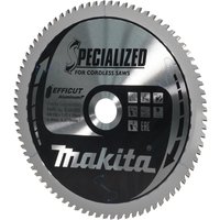 Makita SPECIALIZED Efficut Circular Saw Blade for Aluminium Cutting 260mm 81T 30mm