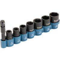 Makita 8 Piece 1/4" Drive Impact Socket Set