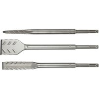 Makita Premium 3 Piece SDS Plus Chisel Set