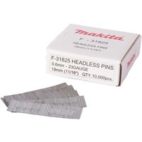 Makita 23 Gauge HeadLess Mini Pin 18mm Pack of 10000