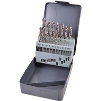 P-19906 19 Piece Groundpoint hss TiN Metal Steel Drill Bit Set 1 - 10mm - Makita