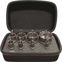 KTC08001 8 Piece Tungsten Carbide Tipped Deep Cut Hole Saw Set