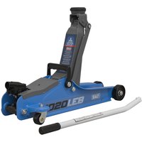 Sealey 1020LE Low Entry Yankee Trolley Jack 2 Tonne Blue