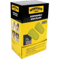 Sealey Worksafe Disposable Ear Plugs Pack of 200 Sealey Worksafe Disposable Ear Plugs Pack of 200