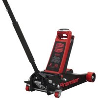 Sealey - Trolley Jack 4 Tonne Low Profile Rocket Lift Red 4040AR