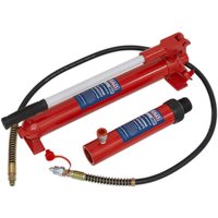 Sealey 10 Tonne Push Ram with Pump and Hose Assembly