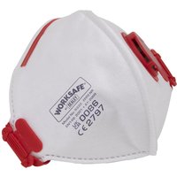 Sealey Valved Fold Flat Mask FFP3 Pack of 10 Sealey Valved Fold Flat Mask FFP3 Pack of 10