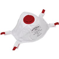 Sealey Valved FFP3 Disposable Dust Masks Pack of 10 Sealey Valved FFP3 Disposable Dust Masks Pack of 10