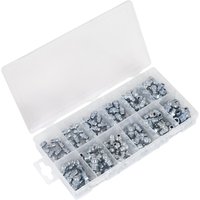 Sealey 115 Piece Grease Nipple Assortment Metric Sealey 115 Piece Grease Nipple Assortment Metric