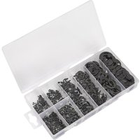 Sealey E-Clip Retainer Assortment 800PC Metric