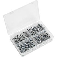 300 Piece Nylon Lock Nut Assortment Metric