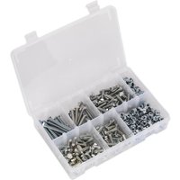 Sealey High Tensile Set Screw, Nut and Washer Assortment M6 Pack of 408 Sealey High Tensile Set Screw, Nut and Washer Assortment M6 Pack of 408