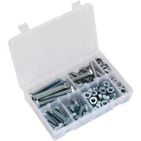Sealey High Tensile Set Screw, Nut and Washer Assortment M10 Pack of 150 Sealey High Tensile Set Screw, Nut and Washer Assortment M10 Pack of 150