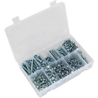 Sealey 410 Piece Hex Head Self Drilling Screw Assortment Sealey 410 Piece Hex Head Self Drilling Screw Assortment