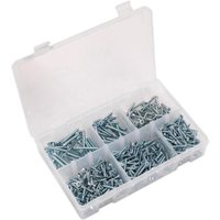 Sealey 510 Piece Countersunk Self Tapping Screw Assortment Sealey 510 Piece Countersunk Self Tapping Screw Assortment