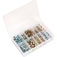 Sealey 200 Piece Brake Pipe Nut Assortment Metric and Imperial Sealey 200 Piece Brake Pipe Nut Assortment Metric and Imperial