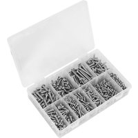 700 Piece Stainless Steel Self Tapping Screw Assortment