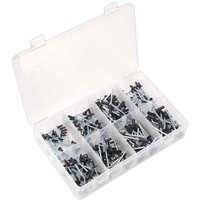 200 Piece Anodised Rivet Assortment