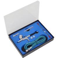 Sealey Gravity Feed Air Brush Kit Sealey Gravity Feed Air Brush Kit