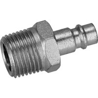 Sealey Screwed Air Line Adaptor BSPT Male Thread 1/2" BSPT Pack of 2 Sealey Screwed Air Line Adaptor BSPT Male Thread 1/2" BSPT Pack of 2