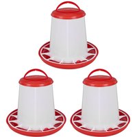 Sealey Poultry Feeder 3kg Pack of 3