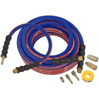 Sealey AHK02 Heavy Duty Air Line Hose Kit 10mm 15m Sealey AHK02 Heavy Duty Air Line Hose Kit 10mm 15m