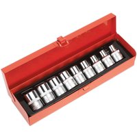 Sealey 9 Piece 1/2" Drive Torx Socket Set 1/2" Sealey 9 Piece 1/2" Drive Torx Socket Set 1/2"