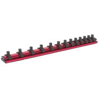 Sealey 1/4" Drive Magnetic Socket Retaining Rail 13 Clips 1/4" Sealey 1/4" Drive Magnetic Socket Retaining Rail 13 Clips 1/4"
