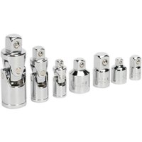 7 Piece Universal Joint Socket Adaptor Set