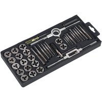 AK301 40 Piece Carbon Steel Tap Split Die Set Metric