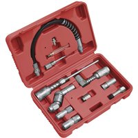 Sealey 12 Piece Grease Gun Adaptor Kit Sealey 12 Piece Grease Gun Adaptor Kit
