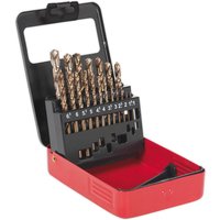 19 Piece HSS Co Drill Bit Set