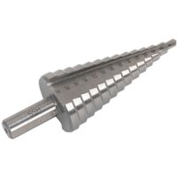 Sealey Double Fluted HSS Step Drill Bit 4mm - 30mm Sealey Double Fluted HSS Step Drill Bit 4mm - 30mm