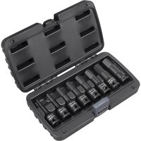 8 Piece 1 2" Drive Impact Hexagon Socket Bit Set Imperial