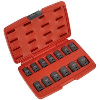 13 Piece 1 2" Drive Total Drive Impact Socket Set