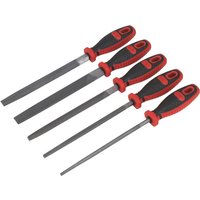Sealey 5 Piece Smooth Cut Engineers File Set Sealey 5 Piece Smooth Cut Engineers File Set