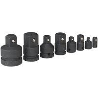 Sealey 8 Piece Impact Socket Adaptor Set Sealey 8 Piece Impact Socket Adaptor Set