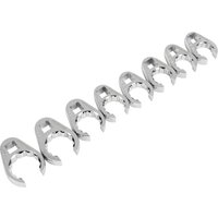 8 Piece 1 2" Drive Crow Foot Spanner Set Metric