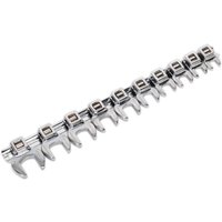 Sealey 10 Piece 3/8" Drive Crow Foot Spanner Set Metric 3/8" Sealey 10 Piece 3/8" Drive Crow Foot Spanner Set Metric 3/8"