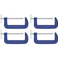 Sealey G Clamp Pack of 4 200mm 80mm Sealey G Clamp Pack of 4 200mm 80mm