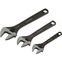 Sealey 3 Piece Adjustable Spanner Set Phosphate Finish Sealey 3 Piece Adjustable Spanner Set Phosphate Finish