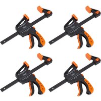 Sealey Ratchet Bar Clamp Pack of 4 150mm 63mm Sealey Ratchet Bar Clamp Pack of 4 150mm 63mm