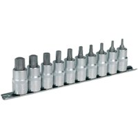 10 Piece 1 2" Drive Torx Socket Bit Set